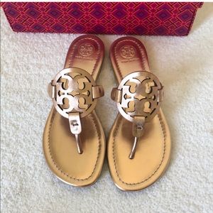 Tory Burch Millers Rose Gold New In Box